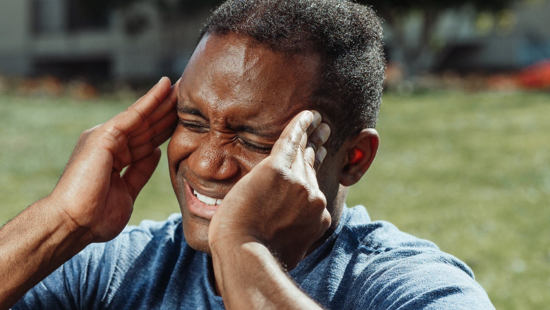 Headache pain affecting concentration